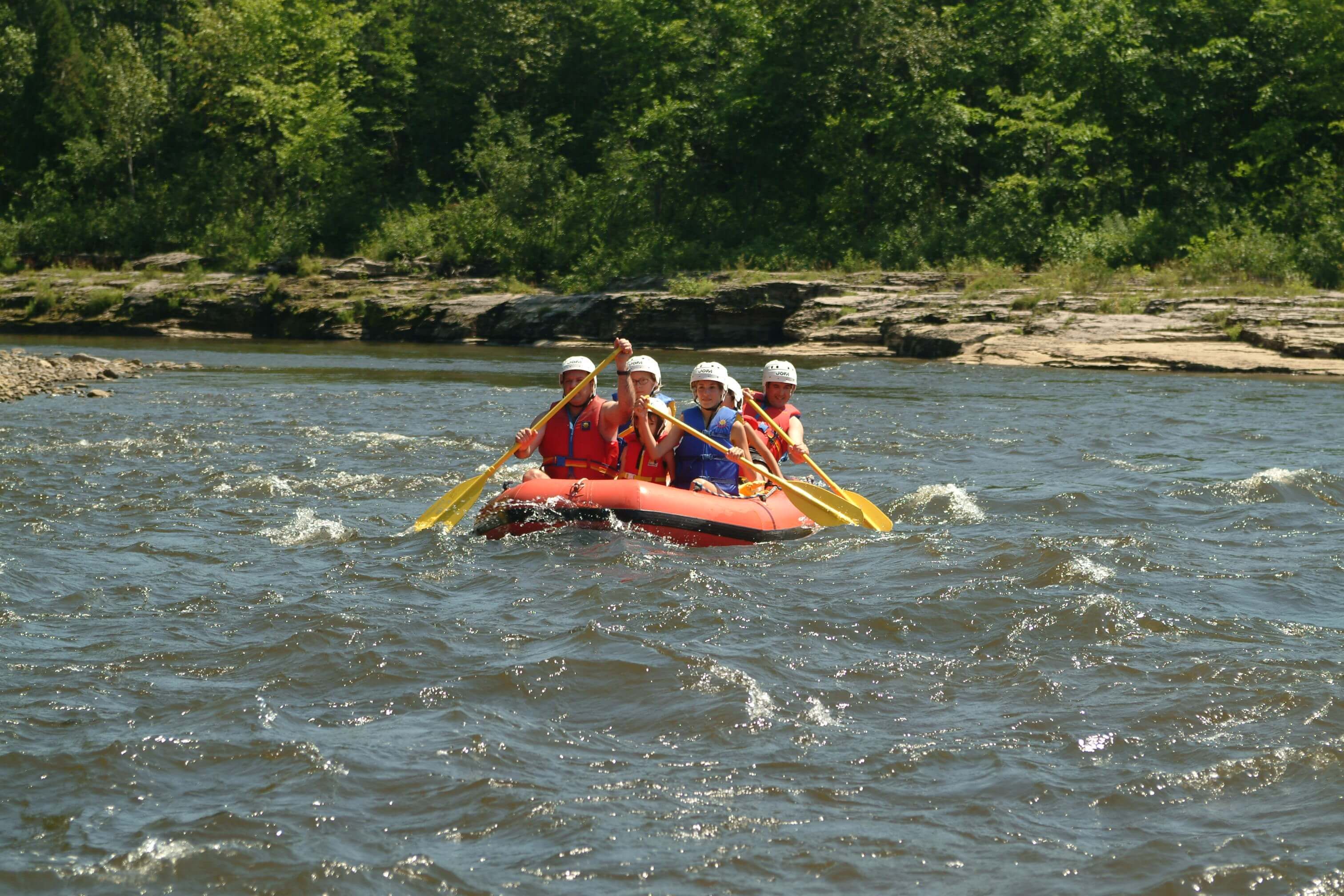 Rafting familial pour 4 personnes - Les excursions de l'Ouest