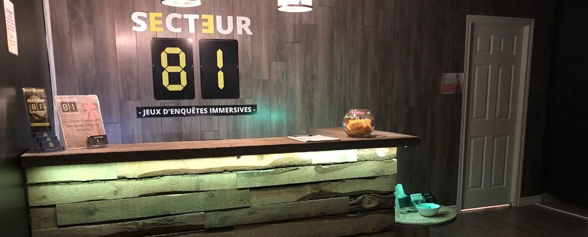 Activité de jeu d'évasion pour 4 personnes - Secteur 81
