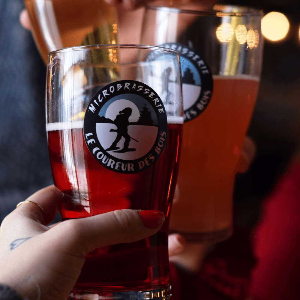 Dégustation de bières et nachos pour 2 personnes - Microbrasserie le Coureur des Bois