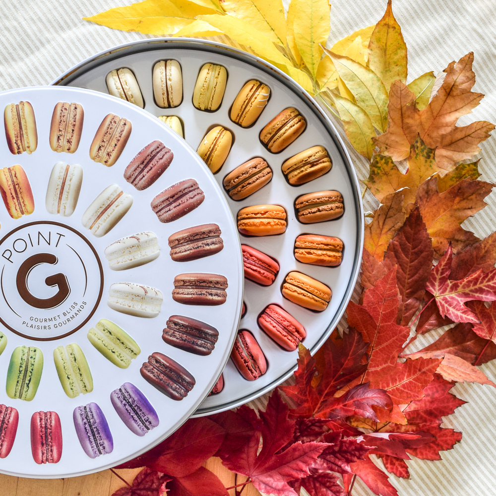 A choice of macarons for a group - Boutique Point G