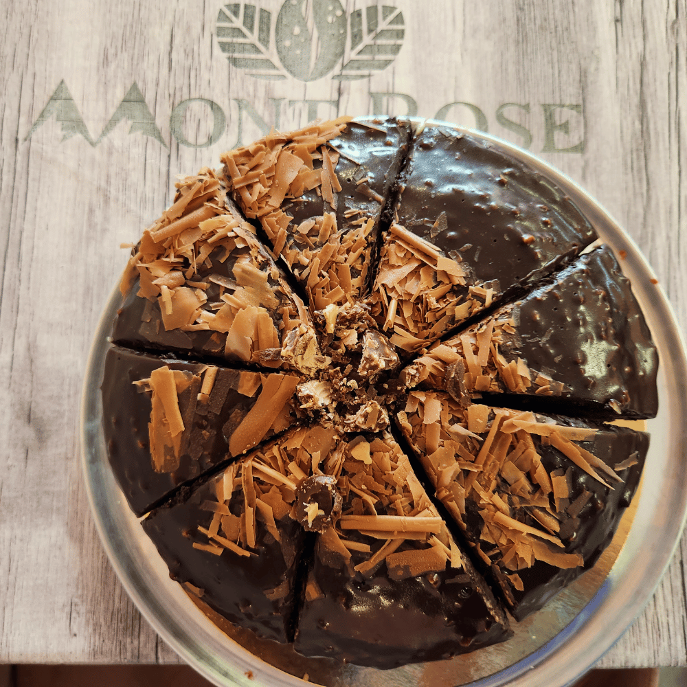 Cake and coffee for 3 people - Pâtisserie et café Mont Rose