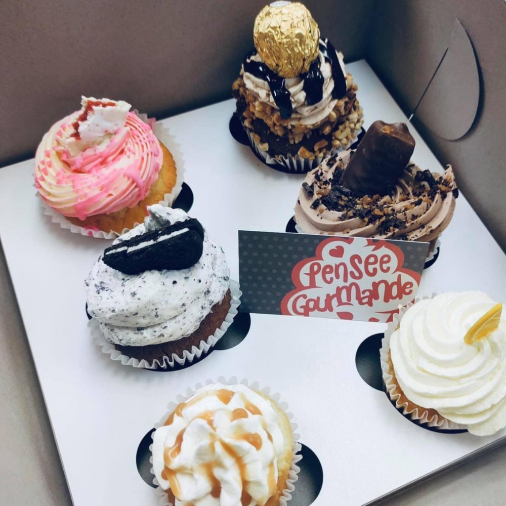 Cupcakes for 2 people - Pensée Gourmande