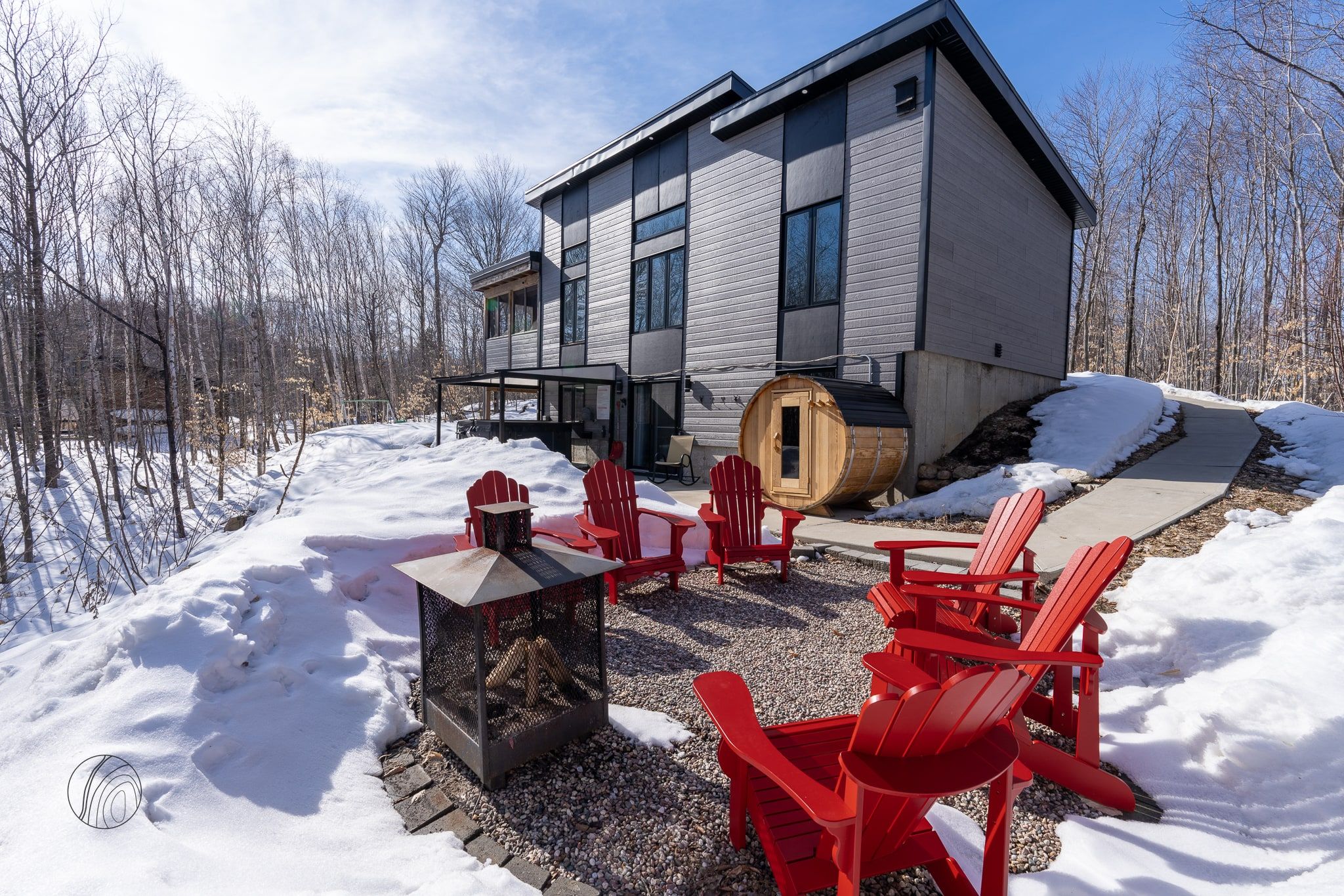 Two nights at the chalet La loutre in Chertsey for 1 to 6 people - Chalets Galaxia