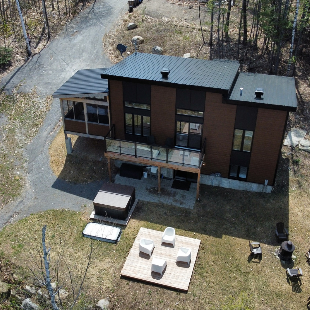 Two nights at the chalet Le Raton in Chertsey for 1 to 6 people - Chalets Galaxia