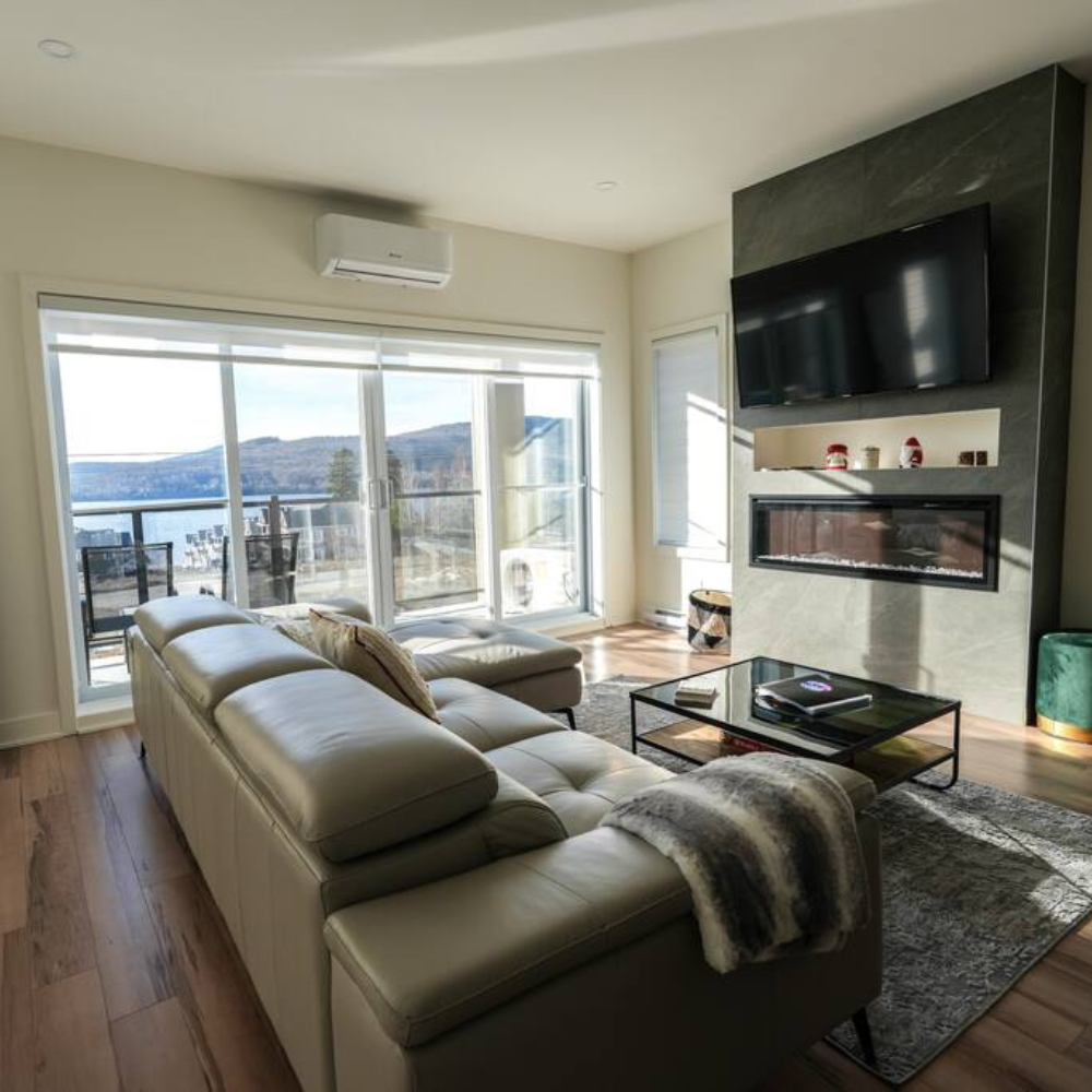 Deux nuitées dans le chalet Condo le Paisible à Saint-Donat pour 1 à 4 personnes - Chalets Galaxia