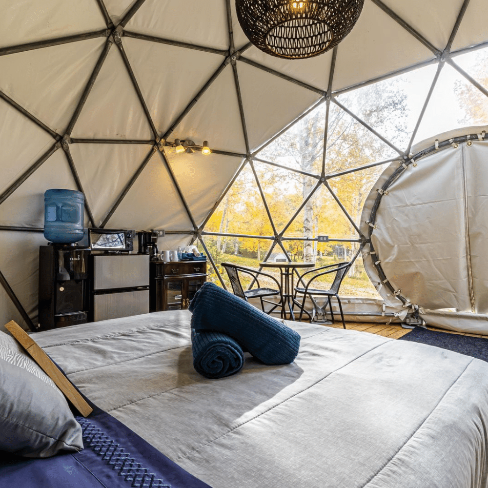 Overnight stay in a dome for 2 to 4 people- Beausite Tourisme