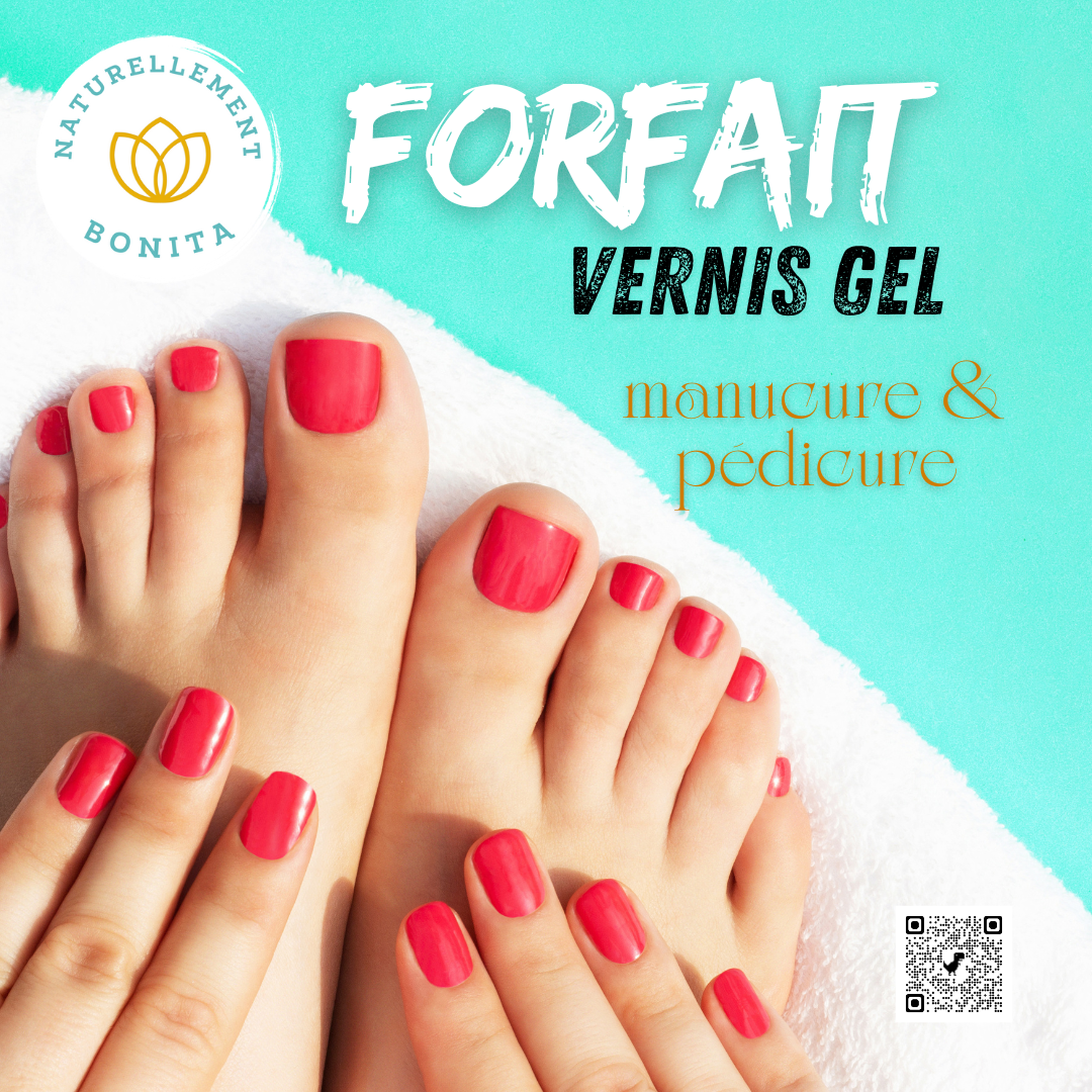 Manicure et/ou prédicure pour 1 ou 2 personnes - Naturellement Bonita