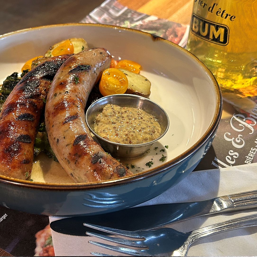 Souper et vin pour 2 personnes - Resto-Pub Belles & Bum