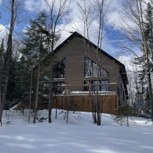 Two nights in the chalet des Pins for 2 people – Chalets Galaxia