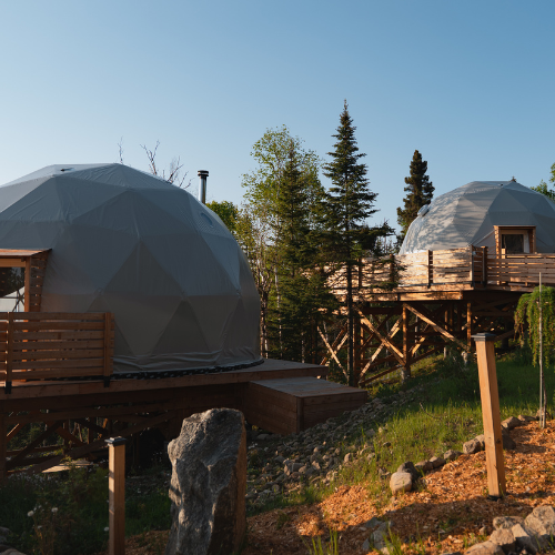 Package Overnight stay in a Dome, Discovery for 2 people - Nørdika Charlevoix available in Getaway - Coffrets Prestige - 1