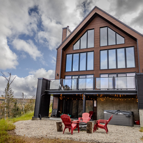Forfait Deux nuitées dans le chalet Panorama pour 1 à 6 personnes - Chalets Galaxia disponible dans la catégorie Getaway - Coffrets Prestige - 1