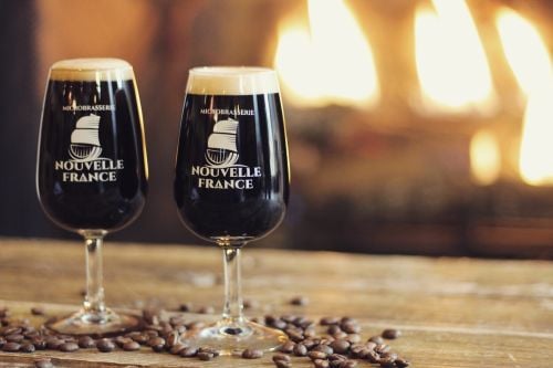 Forfait Dégustation de bières et repas pour 2 personnes - Microbrasserie Nouvelle-France disponible dans la catégorie Dining - Coffrets Prestige - 1