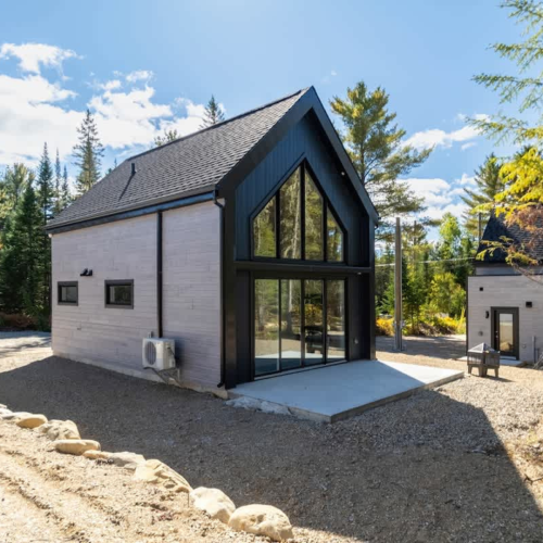 Forfait Nuitée dans le chalet 2 Chute-à-Bull St-Côme pour 2 personnes - Chalets Galaxia disponible dans la catégorie Getaway - Coffrets Prestige - 1