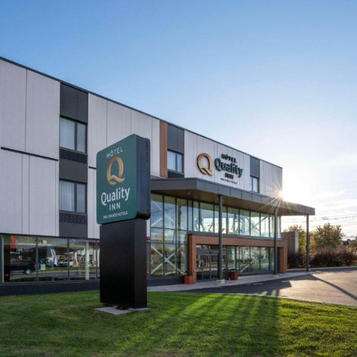 Crédit pour la plateforme de réservation d'hôtels en ligne - Quality Inn Québec