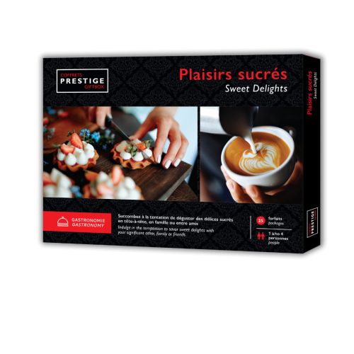Coffret cadeau Plaisirs sucrés - Coffrets Prestige - Idée cadeau 1