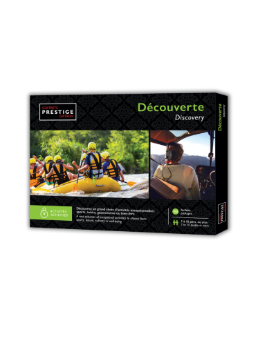 Coffret cadeau Découverte - Coffrets Prestige - Idée cadeau 1