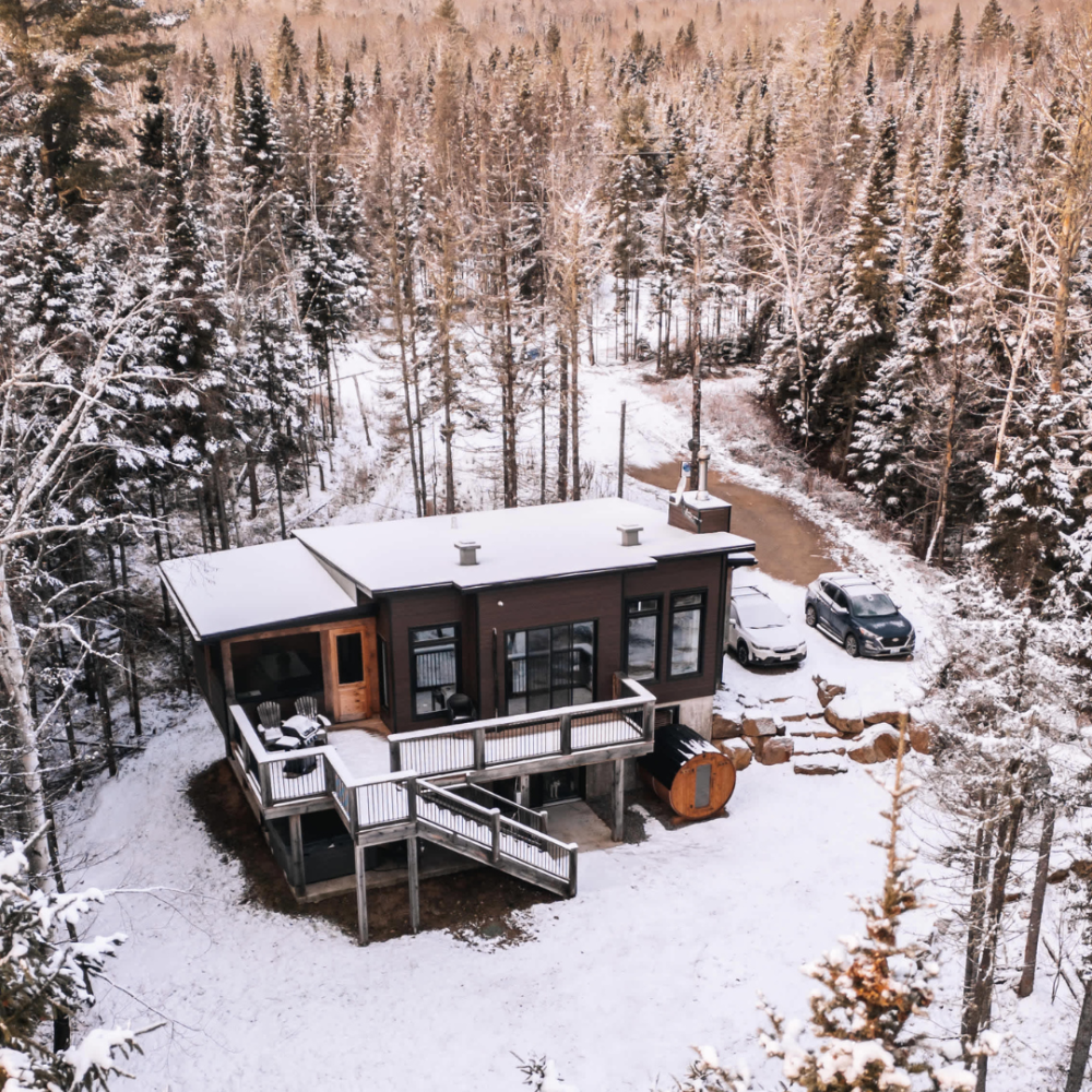 Stay at the chalet Le Grand Duc in Sainte-Émélie-de-l'énergie for